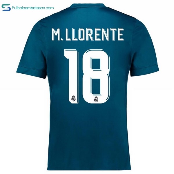 Camiseta Real Madrid 3ª M.Llorente 2017/18